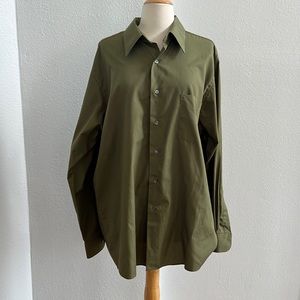 Van Heusen Men's Button Down Dress Shirt Size Neck 17